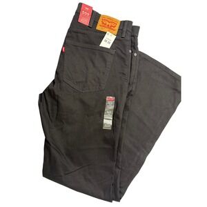 Levi's 559 Big & Tall Relaxed Straight Black Jeans Mens Size 38x38 NWT